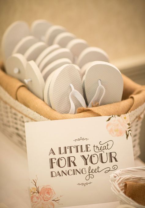 wedding slippers for guests